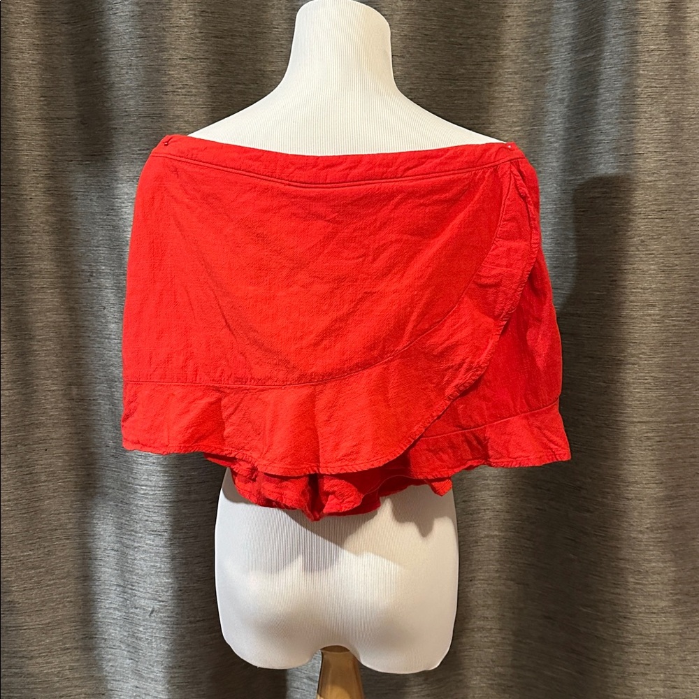 Altar'd State Red Mini Skirt